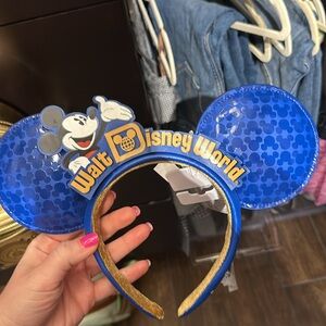 Walt Disney World Mickey Mouse Ears Headband NEW WITH TAG